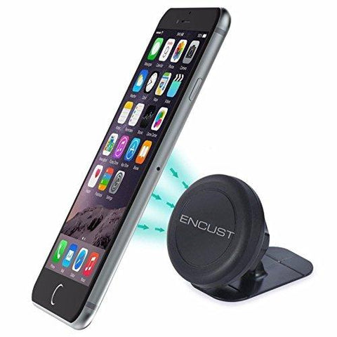 Encust Universal 3 in 1 Dashboard/Windshield/Air Vent Magnetic Car Mount Phone Holder Mobile Phone & GPS Devices