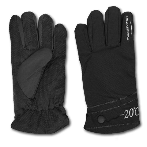 Windproof Waterproof Outdoor Warm Winter Gloves Men Women One Size