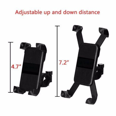 Encust Universal Cell Phone Bicycle Rack Handlebar & Motorcycle Mount Holder