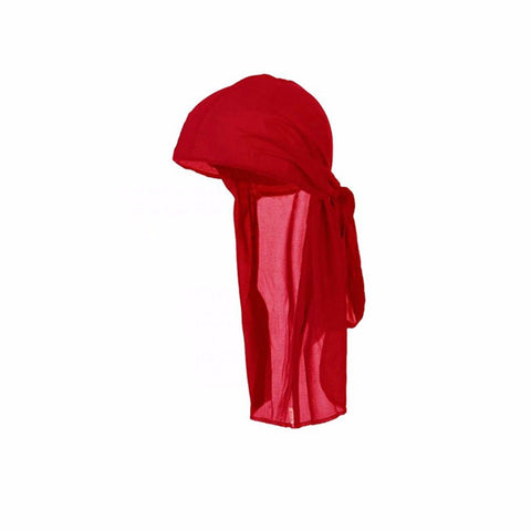 Mens Long Tie Soft Du-rag Skull Cap Durag in Multiple Colors and Packs -One Size