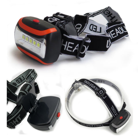 3W Mini Headlight 360 Rotating LED Headlamp Flashlight Lamp Head Torch Camping