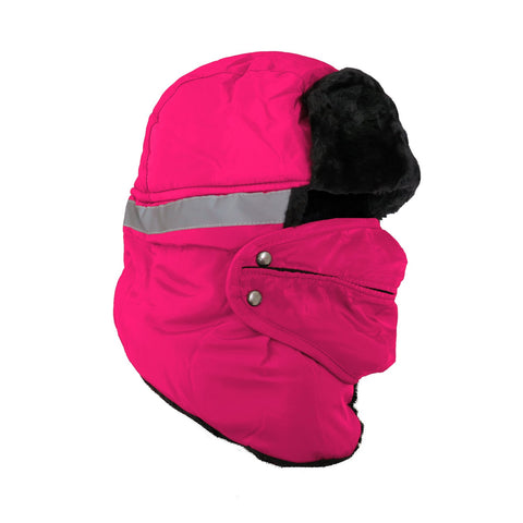 MultiColor Unisex Winter Trooper Trapper Russian Hat With Ear Flap Windproof Mask