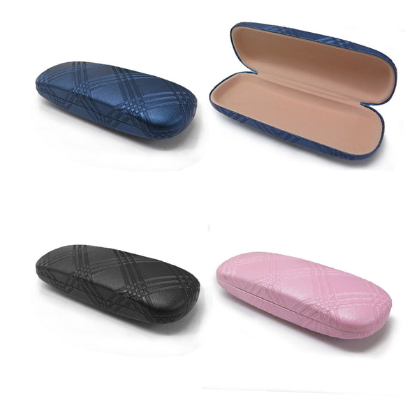 Multi-color Hard Clam Shell Snap-Shut  Eyewear Protector  Case