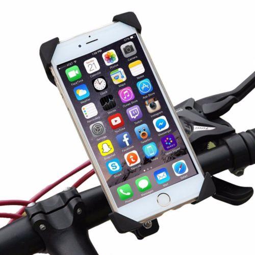 Encust Universal Cell Phone Bicycle Rack Handlebar & Motorcycle Mount Holder