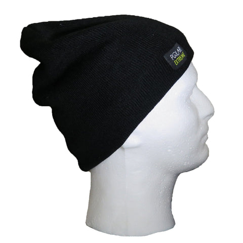 Mens Thermal Baggy Beanie slouchy winter Fleece lined Hat Skull Men Women Cap